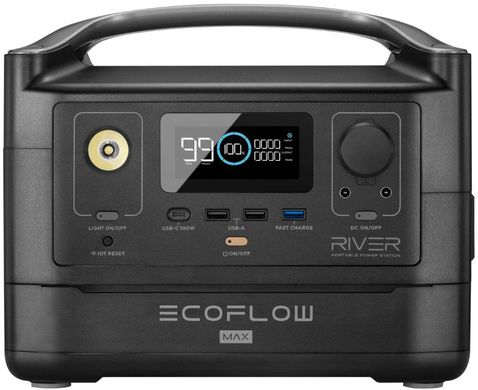 Зарядная станция EcoFlow RIVER Max (576 Вт·ч) 10002 фото