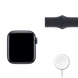 Смарт-годинник Apple Watch Series 8 GPS 45mm Midnight Aluminum Case w. Midnight Sport Band Regular (MNP13) 4424 фото 3