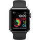 Apple Watch Series 2 38mm Space Gray Aluminum Case with Black Sport Band (MP0D2) 690 фото 2