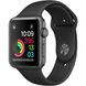 Apple Watch Series 2 38mm Space Gray Aluminum Case with Black Sport Band (MP0D2) 690 фото 1