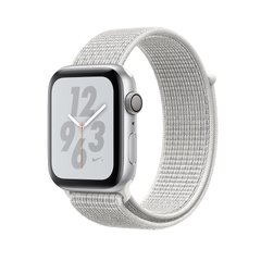 Apple Watch Series 4 Nike+ (GPS) 44mm Silver Aluminum Case with Summit White Nike Sport Loop (MU7H2)
