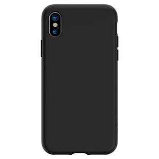 Чохол Spigen Liquid Crystal Matte Black для iPhone X 1315 фото