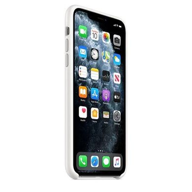 Чехол Apple Silicone Case для iPhone 11 Pro White (MWYL2) 3648 фото