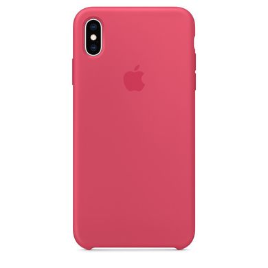 Чохол силіконовий Apple iPhone XS Silicone Case (MUJT2) Hibiscus