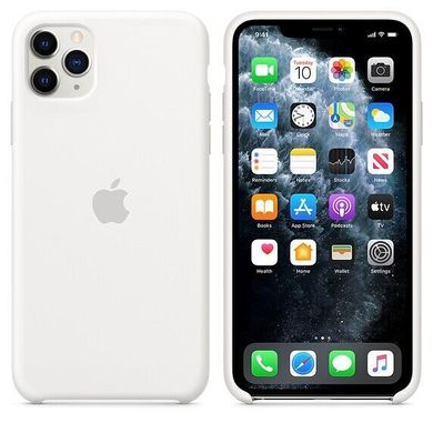 Чoхол Apple Silicone Case для iPhone 11 Pro White (MWYL2) 3648 фото