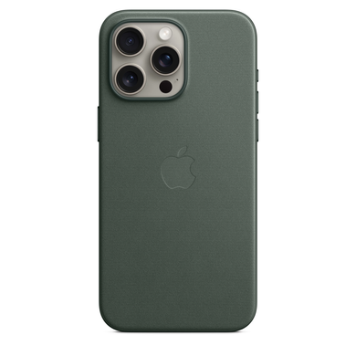 Чехол Apple iPhone 15 Pro Max FineWoven Case with MagSafe - Evergreen (MT503) 7804 фото