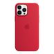 Чехол Apple Silicon Case with MagSafe (PRODUCT)RED (MM2L3) для iPhone 13 Pro Max 4130 фото 2