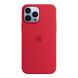 Чохол Apple Silicon Case with MagSafe (PRODUCT)RED (MM2L3) для iPhone 13 Pro Max 4130 фото 4