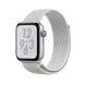 Apple Watch Series 4 Nike+ (GPS) 44mm Silver Aluminum Case with Summit White Nike Sport Loop (MU7H2) 2088 фото 1