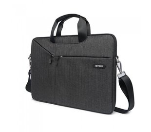 Чохол-сумка чорний WIWU Gent Brief Case для MacBook Pro 15'' 1940 фото