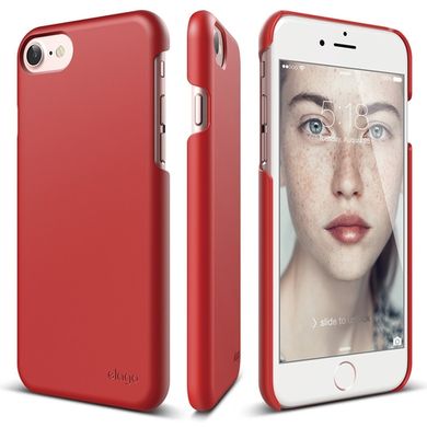 Чехол Elago Slim Fit 2 Case Red (ES7SM2-RD-RT) для iPhone 8/7 1582 фото