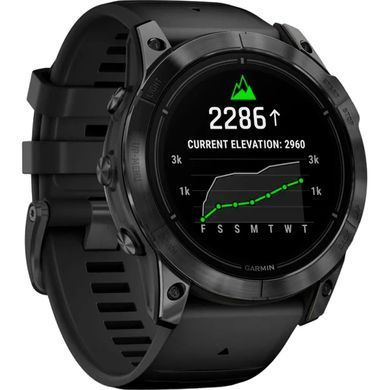 Смарт-годинник Garmin Epix Pro Gen 2 51mm Slate Gray w. Black Band (010-02804-20/21)