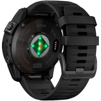 Смарт-годинник Garmin Epix Pro Gen 2 51mm Slate Gray w. Black Band (010-02804-20/21)