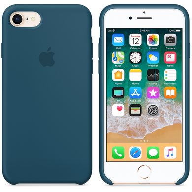 Чехол Apple Silicone Case Cosmos Blue (MR692) для iPhone 8/7  1431 фото