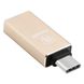 Адаптер Baseus Sharp Series USB-C to USB 3.0 Gold для MacBook  840 фото 5