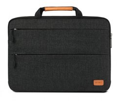 Черная влагозащитная сумка WIWU Smart Stand Sleeve для MacBook 13"  1941 фото
