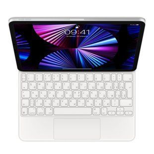 Чехол-клавиатура Apple Magic Keyboard White (MJQJ3RS/A) для iPad Pro 11" (2021) 4182 фото