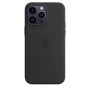 Чохол Apple Silicone Case with MagSafe Midnight для iPhone 14 Pro Max (MPTP3) 7789 фото