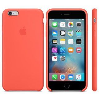 Чохол Apple Silicone Case Apricot (MM6F2) для iPhone 6/6s Plus 954 фото