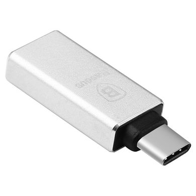 Адаптер Baseus Sharp Series USB-C to USB 3.0 Silver для MacBook  841 фото