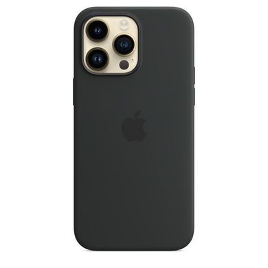 Чехол Apple Silicone Case with MagSafe Midnight для iPhone 14 Pro Max (MPTP3)