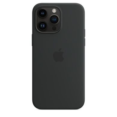 Чехол Apple Silicone Case with MagSafe Midnight для iPhone 14 Pro Max (MPTP3)