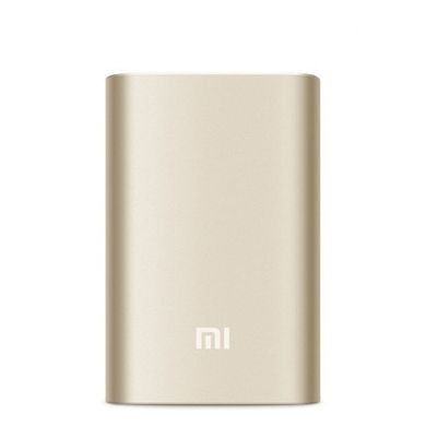 Внешний аккумулятор Xiaomi Mi Power Bank 10000mAh Gold 789 фото