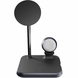 Бездротовий зарядний пристрій Zens Magnetic + Watch Aluminium Wireless Charger Black (ZEDC20B/00) 20232 фото 3