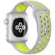 Apple Watch Nike+ 38mm Silver Aluminum Case with Flat Silver/Volt Nike Sport Band (MNYP2) 707 фото 4