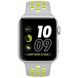 Apple Watch Nike+ 38mm Silver Aluminum Case with Flat Silver/Volt Nike Sport Band (MNYP2) 707 фото 2