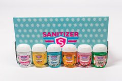 Набір Антисептиків для рук від TM Sanitizer , 3 шт. по 29 мл. з ароматами: Диня, Манго, Полуниця 3510 фото