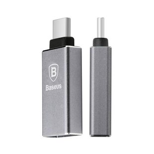 Адаптер Baseus Sharp Series USB-C to USB 3.0 Space Gray для MacBook  842 фото