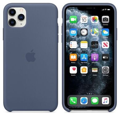Чехол Apple Silicone Case для iPhone 11 Pro Alaskan Blue (MWYR2) 3651 фото