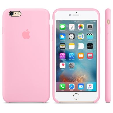 Чохол Apple Silicone Case Light Pink (MM6D2) для iPhone 6/6s Plus 955 фото