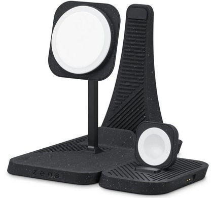 Бездротовий зарядний пристрій Zens 4-in-1 Modular Wireless Charger with iPad Charging Stand Black (ZEAPM03/00) 20233 фото