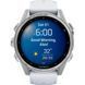 Спортивные часы Garmin Fenix 8 43mm AMOLED Silver with Whitestone Silicone Band (010-02903-00)