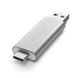 Адаптер Satechi Aluminum Type-C USB 3.0 and Micro/SD Card Reader Silver (ST-TCCRAS) 1480 фото 1