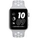 Apple Watch Nike+ 38mm Silver Aluminum Case with Silver/White Nike Sport Band (MNNQ2) 708 фото 2