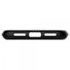 Легкий мягкий чехол Spigen Liquid Air матовый черный для iPhone X 1318 фото 4