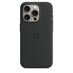Чохол Apple iPhone 15 Pro Silicone Case with MagSafe - Black (MT1A3)Чохол Apple iPhone 15 Pro Silicone Case with MagSafe - Black (MT1A3) 7808 фото