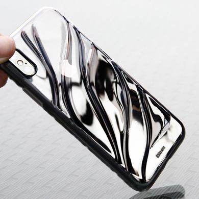 Захисний прозорий силіконовий чохол Baseus TPU Protective Case (WIAPIPHX-SH02) для iPhone X  1891 фото