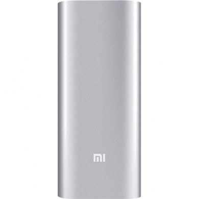 Зовнішній акумулятор Xiaomi Mi Power Bank 16000 mAh Silver 791 фото