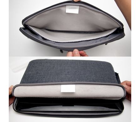 Чохол-сумка для MacBook 13'' WIWU Pocket Sleeve Сіра 1943 фото