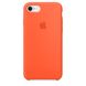 Чехол Apple Silicone Case Spicy Orange (MR682) для iPhone 8/7 1428 фото 1