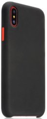 Силиконовый чехол-накладка COTEetCI для iPhone 10  (CS8013-BK) черный