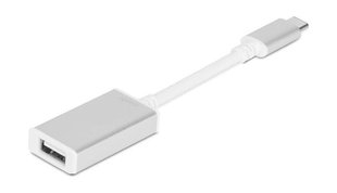 Переходник для MacBook Moshi USB-C to USB Adapter Silver (99MO084200) 1729 фото