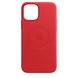 Чехол Apple Leather Case with MagSafe (PRODUCT) Red (MHKJ3) для iPhone 12 Pro Max 3851 фото 5