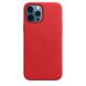 Чехол Apple Leather Case with MagSafe (PRODUCT) Red (MHKJ3) для iPhone 12 Pro Max 3851 фото 1