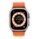 Смарт-годинник Apple Watch Ultra 49mm (GPS + Cellular) Titanium Case with Orange Alpine Loop - L (MQFM3) 4408 фото 2