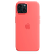 Чохол Apple iPhone 15 Silicone Case with MagSafe - Guava (MT0V3) 7841 фото 1